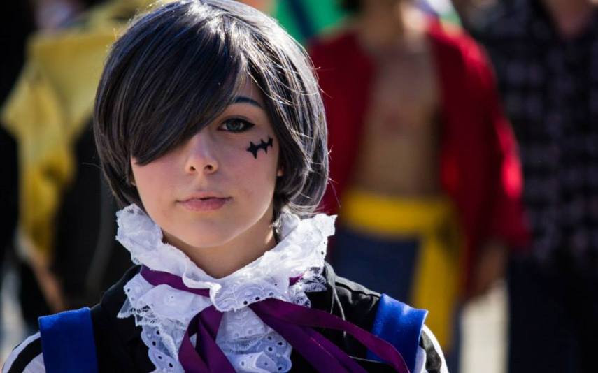 Cosplayer fotografado por Thiago Falcão na Anime Friends 2015