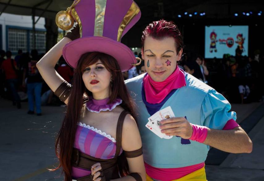 Cosplayer fotografado por Thiago Falcão na Anime Friends 2015