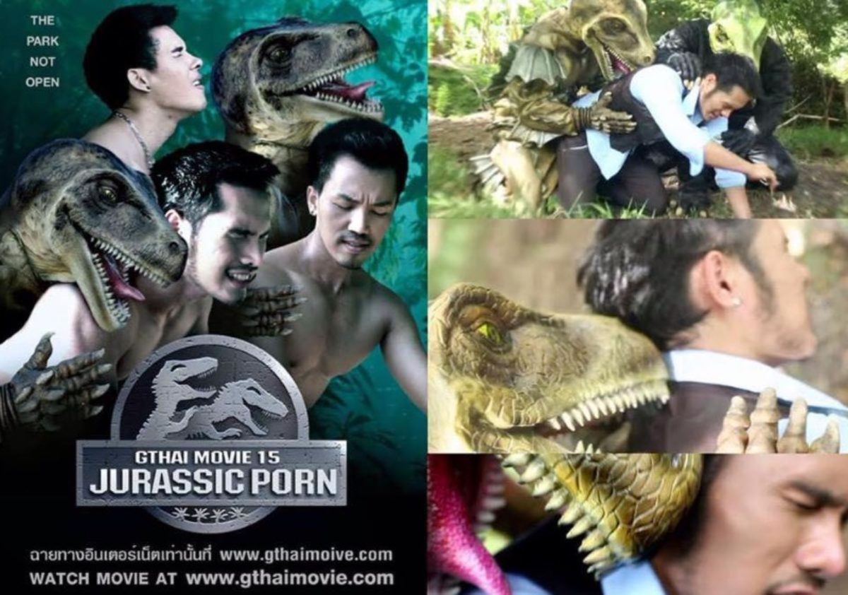 Versão pornô gay tailandesa de “Jurassic World” está arrasando na internet  – Vírgula