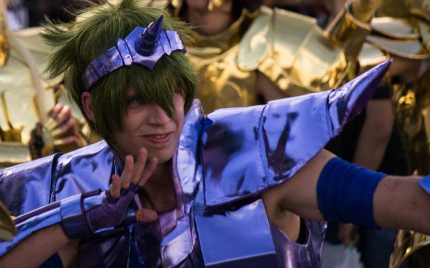 Cosplayer fotografado por Thiago Falcão na Anime Friends 2015
