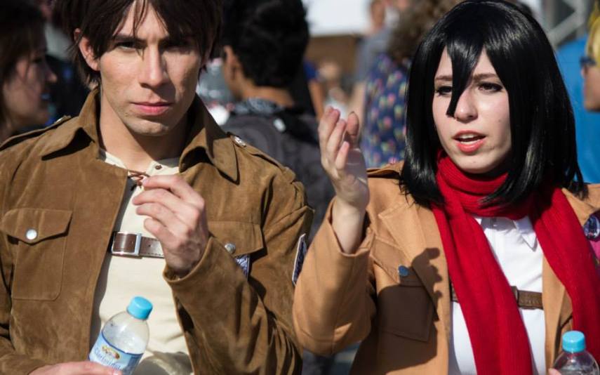 Cosplayer fotografado por Thiago Falcão na Anime Friends 2015