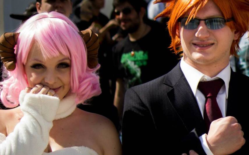 Cosplayer fotografado por Thiago Falcão na Anime Friends 2015