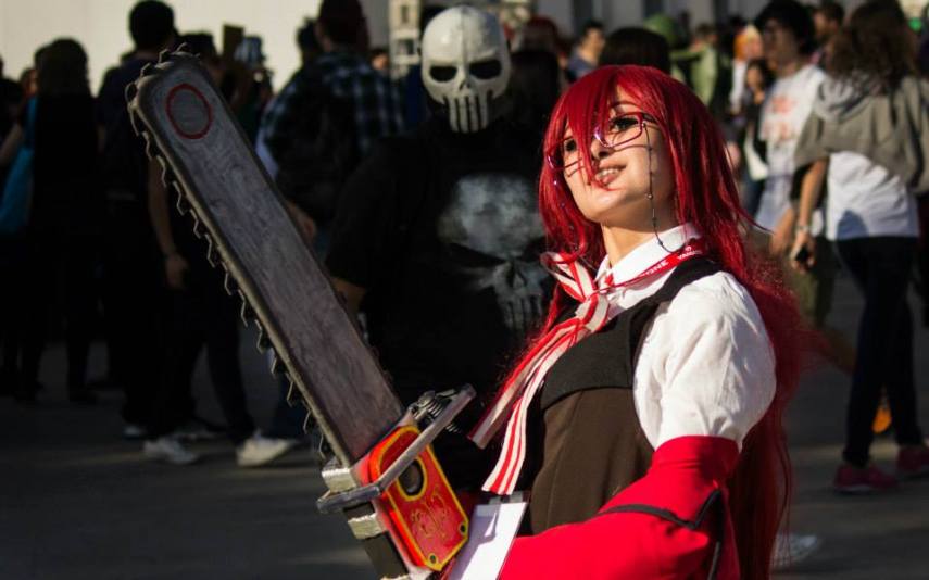 Cosplayer fotografado por Thiago Falcão na Anime Friends 2015