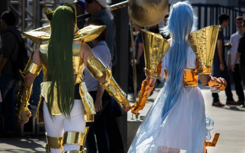 Cosplayer fotografado por Thiago Falcão na Anime Friends 2015