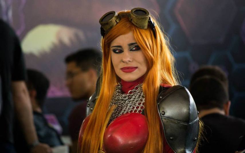 Cosplayer fotografado por Thiago Falcão na Anime Friends 2015