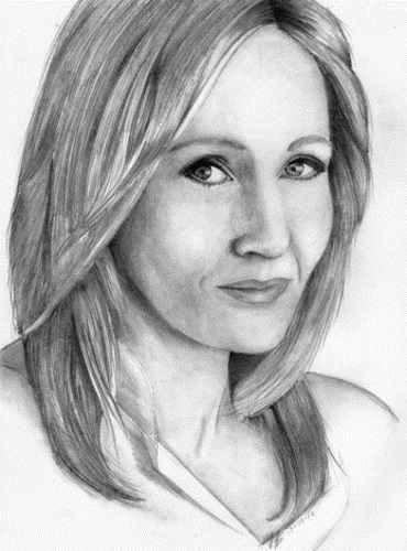 JK Rowling nasceu na Inglaterra em 31 de julho de 1965. Seu nome de batismo é Joanne Rowling