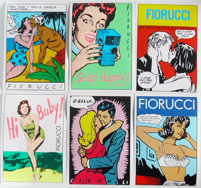 Novamente o trabalho de Roy é a inspiração da Fiorucci