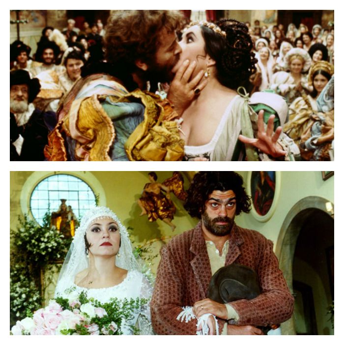 O Cravo e a Rosa era uma adaptação direta da peça A Megera Domada, de Shakespeare, que havia chegado ao cinema em 1967