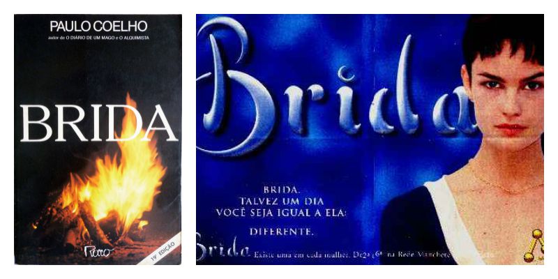 A Manchete acabou falindo no meio da novela Brida, que adaptava o livro de Paulo Coelho...