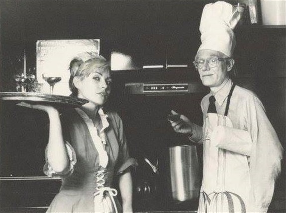 Debbie Harry e Andy Warhol