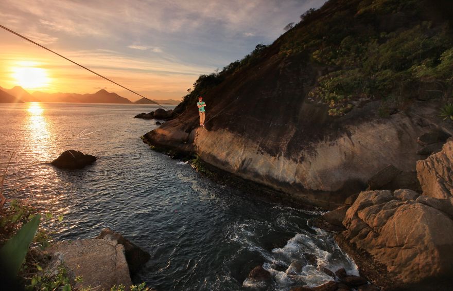 Murilo Vargas fez essas fotos no Rio de Janeiro, com atletas locais