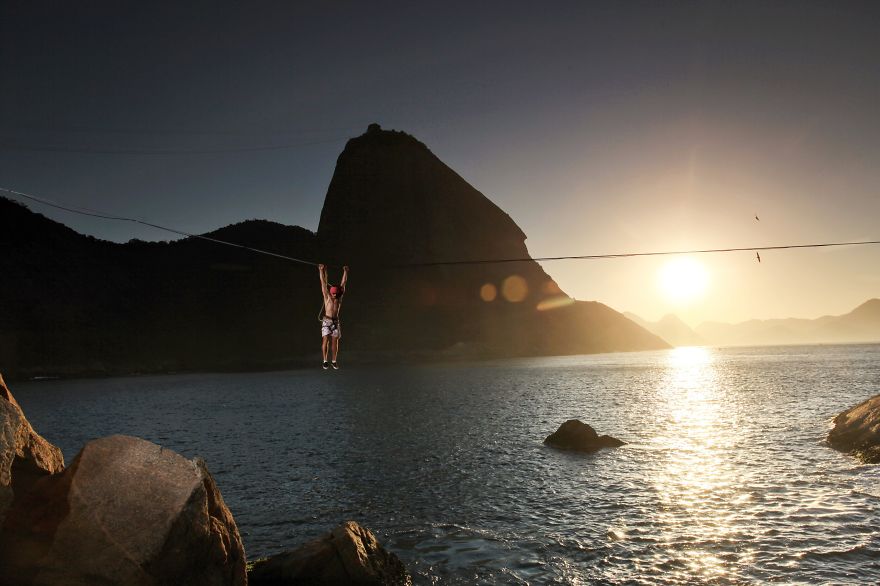 Murilo Vargas fez essas fotos no Rio de Janeiro, com atletas locais