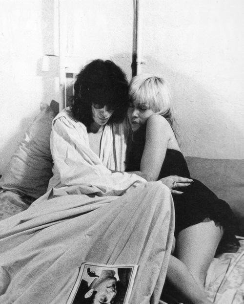 Joey Ramone e Debbie Harry 