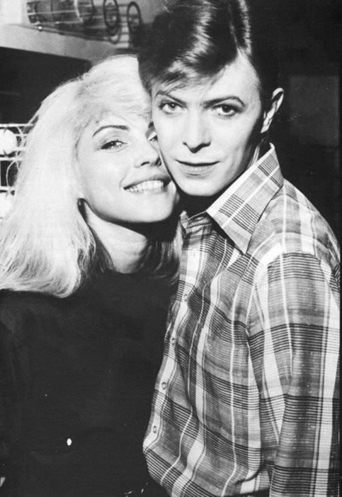 Debbie Harry e David Bowie