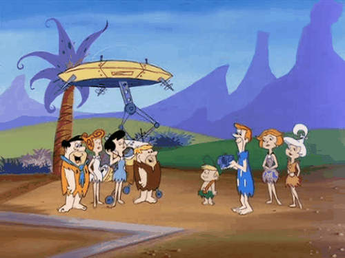 Neste filme para tv, os <b>Flintstones</b> recebem uma visita dos futurísticos <b>Jetsons</b> e rola toda uma viagem no tempo. Nós, que sempre estivemos no meio dessas duas eras, não sentimos muito a diferença. 
