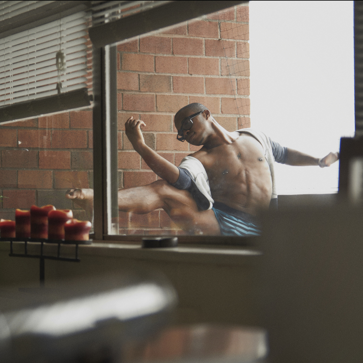 David Perkins fotografou bailarinos em suas próprias casas