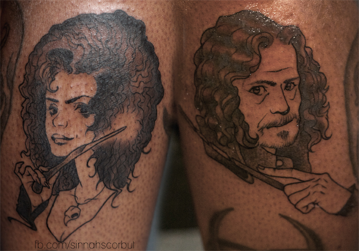 Fãs homenageiam Harry Potter fazendo tatuagens