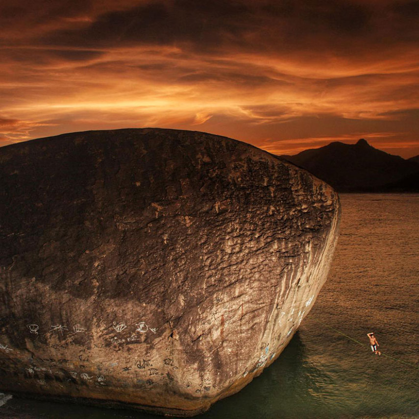 Murilo Vargas fez essas fotos no Rio de Janeiro, com atletas locais