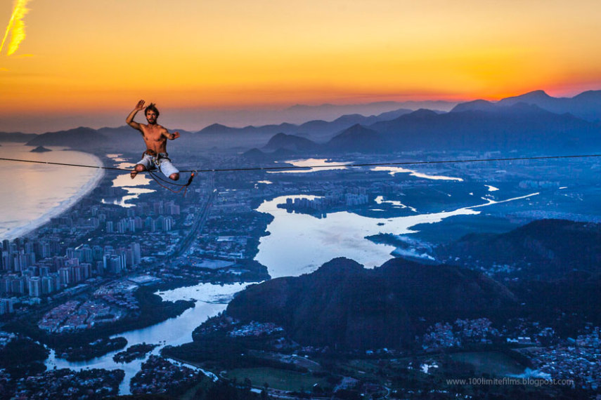 Murilo Vargas fez essas fotos no Rio de Janeiro, com atletas locais
