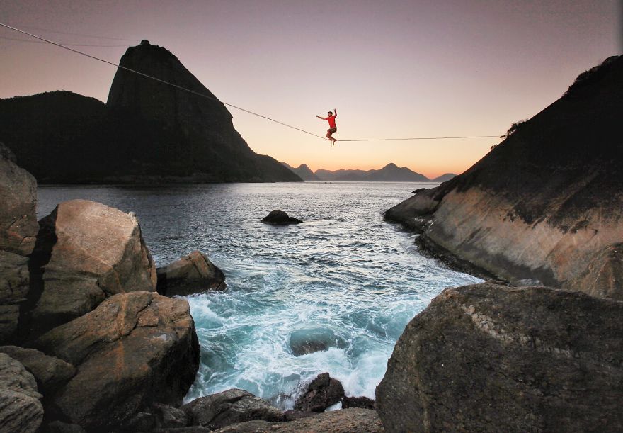 Murilo Vargas fez essas fotos no Rio de Janeiro, com atletas locais