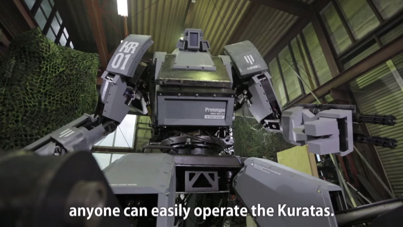Kurata, o robô japonês