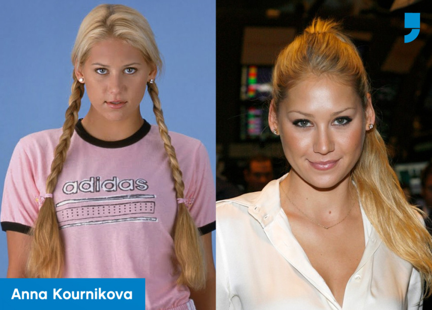 A russa Anna Kournikova ficou famosa tanto por jogar tênis quanto pela sua beleza. A tenista se profissionalizou em 1995, mas nunca chegou a ganhar um título de Grand Slam individual. A carreira da musa do tênis foi rápida, já que ela parou de jogar muito cedo, aos 21 anos, por problemas físicos. Menos uma bonitona no esporte! =( 