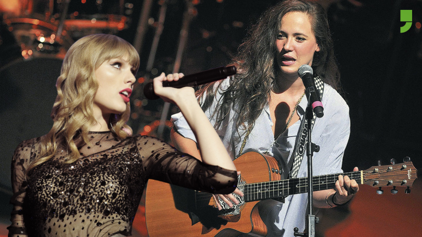 Que arraso seria a dobradinha Taylor e Tiê cantando umas baladinhas românticas, gente