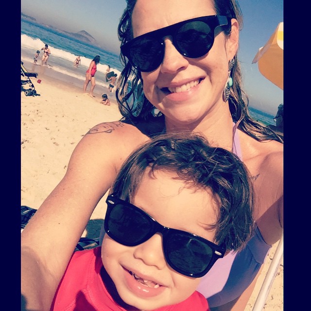 Combinando no look da praia!