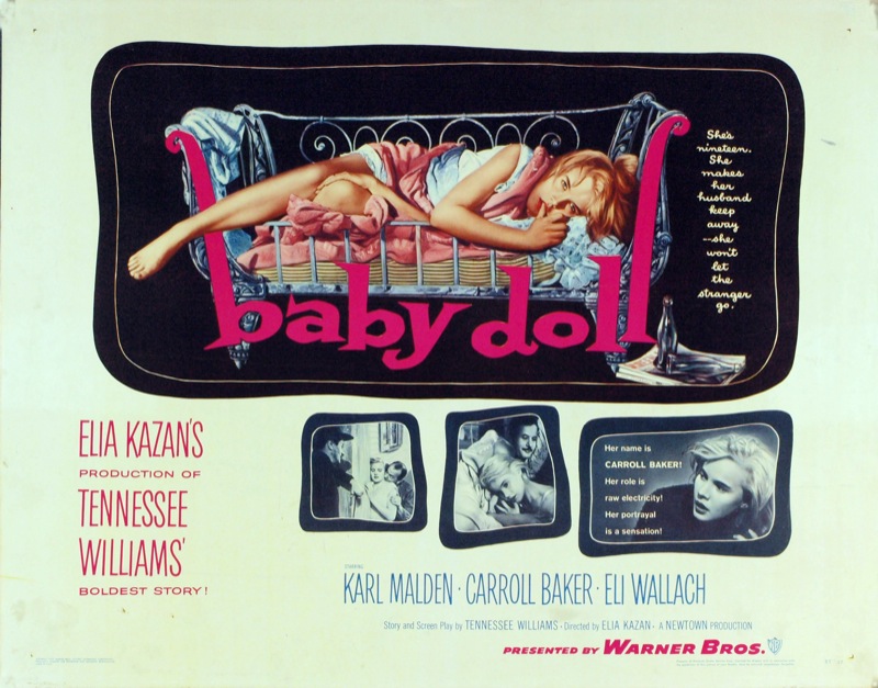 Nos anos 50, a lolita da vez era Carroll Baker, estrela de 