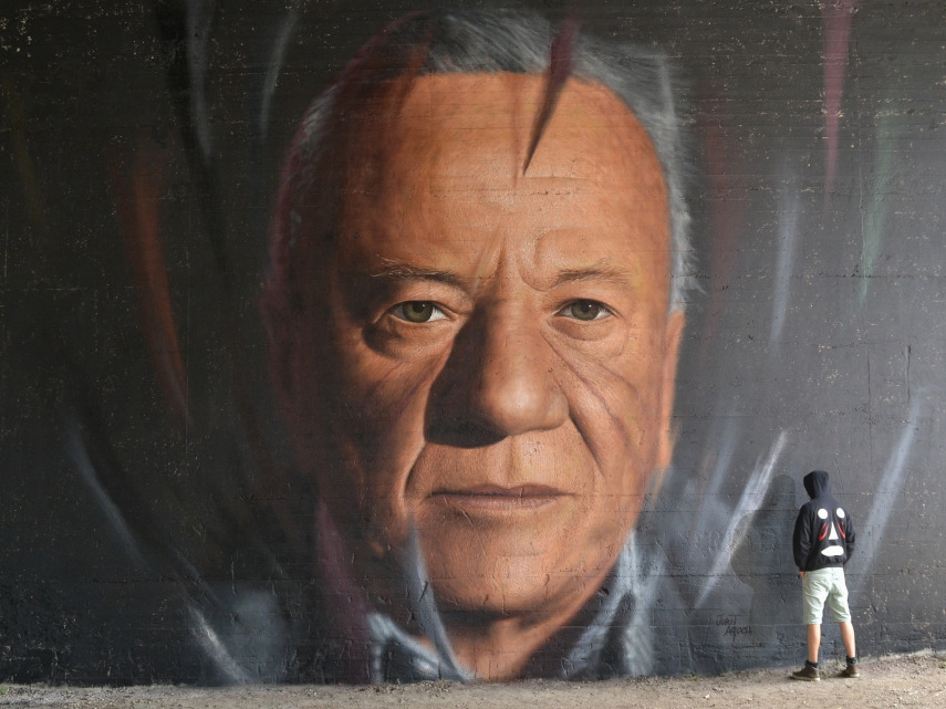 Italiano faz grafites hiper-realistas gigantes usando latas de spray