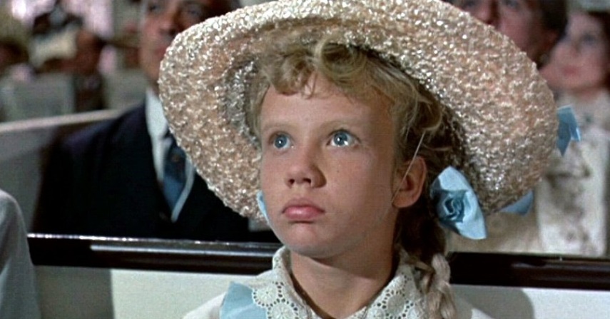 A doce Hayley Mills, heroína de filmes da Disney como 