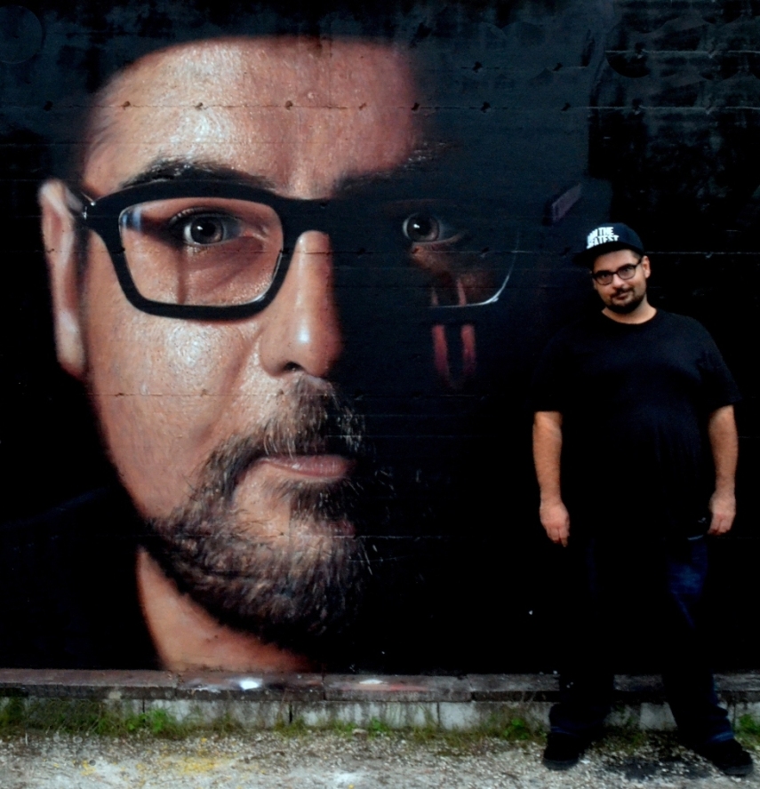 Italiano faz grafites hiper-realistas gigantes usando latas de spray