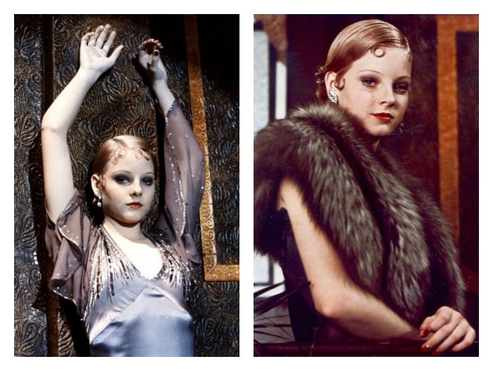 Os 70 tiveram ainda outras ninfetas marcantes: Jodie Foster, que viveu a femme fatale Talullah em 