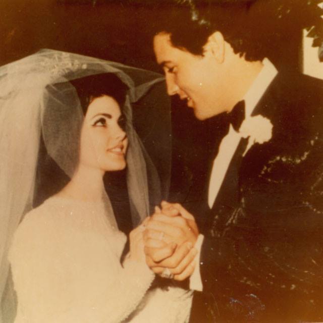 Elvis e Priscilla Presley were married in Las Vegas