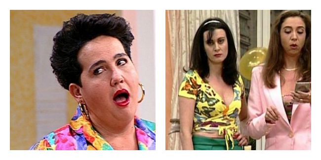 Empregadas cômicas sempre fizeram sucesso. A sitcom dos anos 90 teve duas empregadas. Primeiro, Claudia Jimenez viveu a desbocada Edileusa. Depois, Márcia Cabrita chegou com a escrachada Neide Aparecida