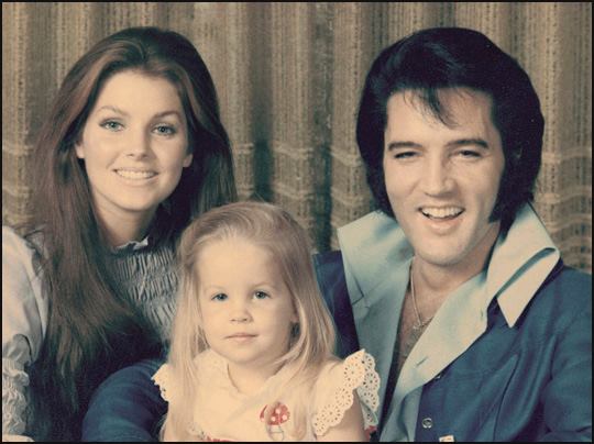 Priscilla, Lisa Marie Presley e Elvis