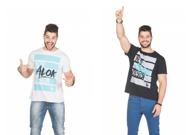Coleção de camisetas do DJ Alok em parceria com a Von Der Volke