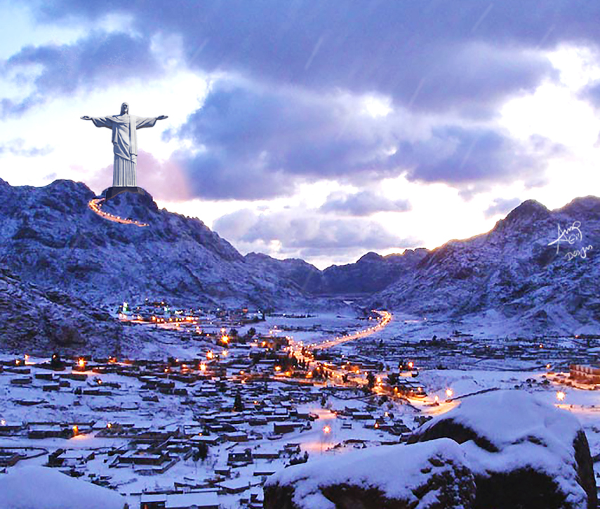 Cristo Redentor em Saint Catherine