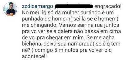 O Zezé é outro que não deixa barato. Mete até as namoradas dos outros no meio da história, meu!