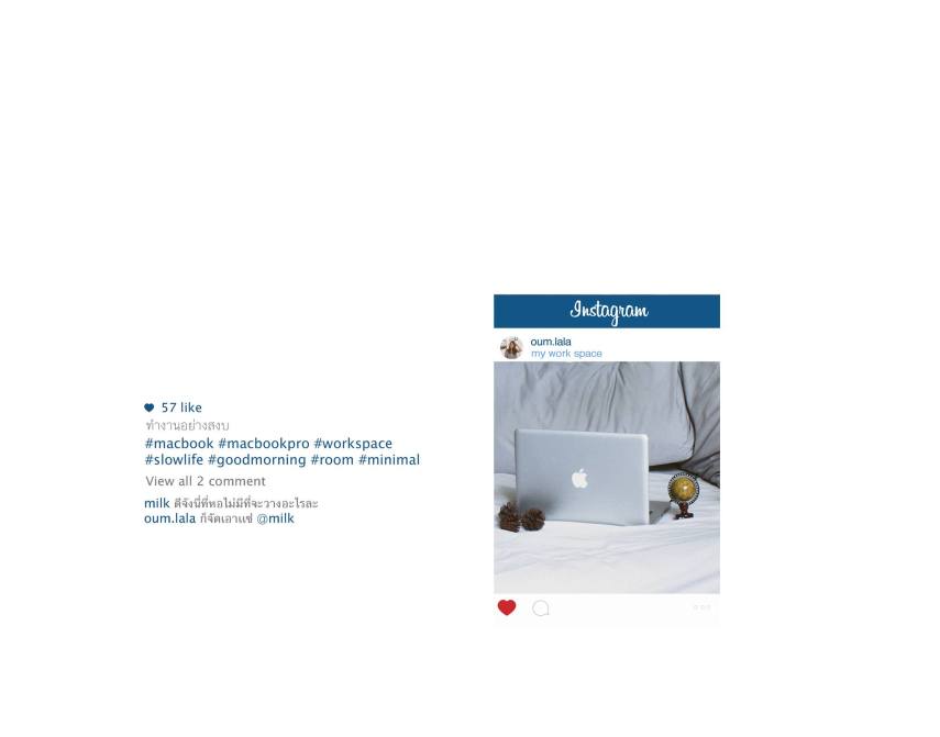 Tailandesa cria série divertida para demonstrar farsas no Instagram