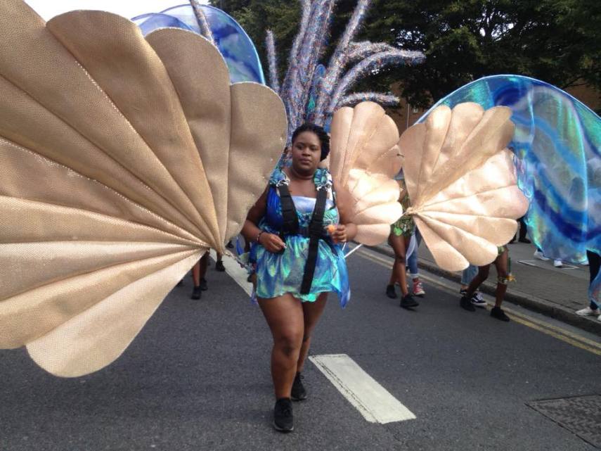 O carnaval de rua de Notting Hill é um doideira só