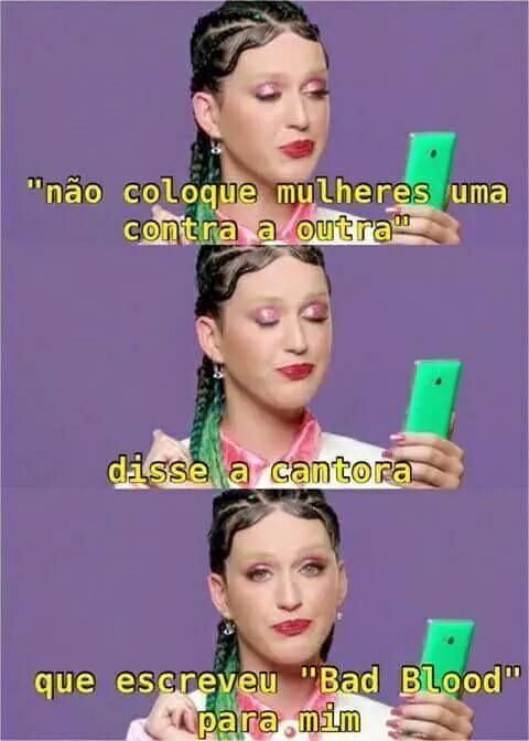 Katy Perry não deixou a treta barata e não quer saber de abracinho nenhum com a diva Taylor. Tá certa?