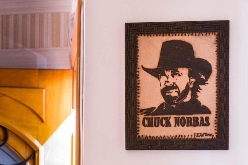 Chuck Norbas, o sósia de Chuck Norris