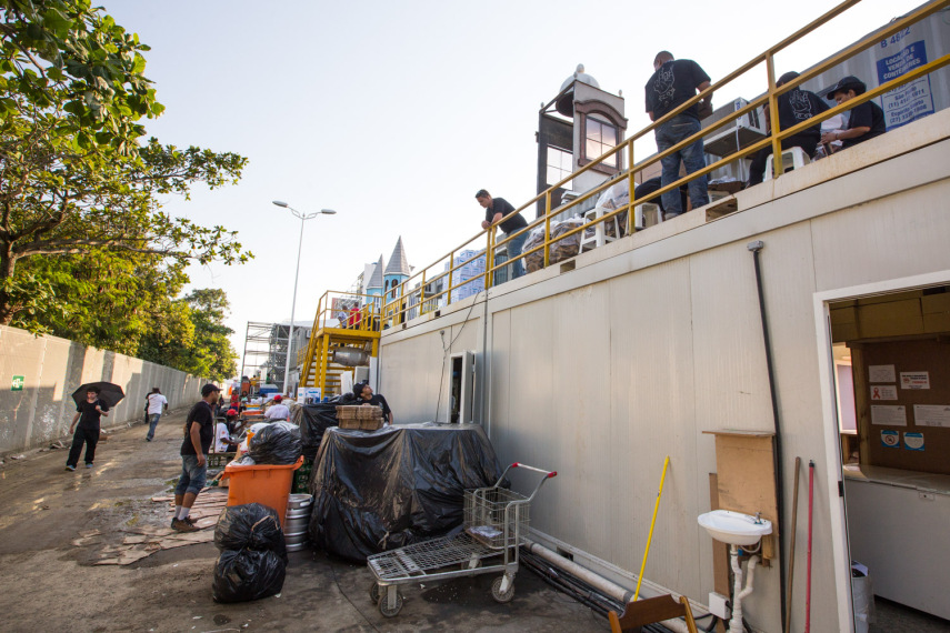 Backstage do Rock in Rio