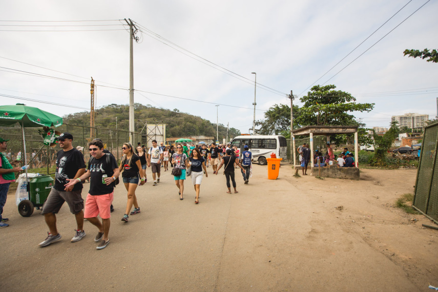 Público chega ao Rock in Rio