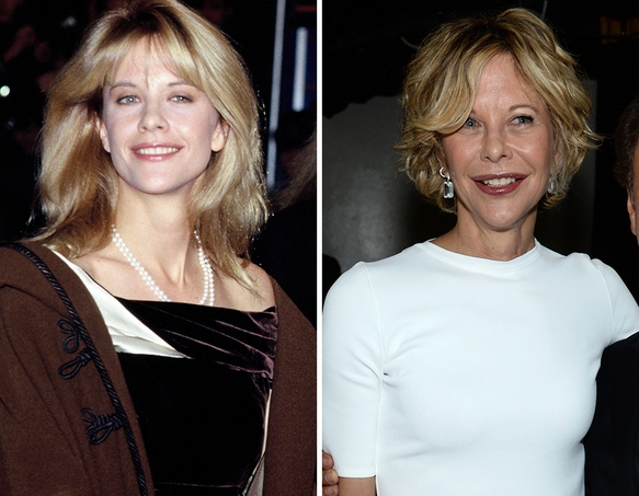 Tem quem diga que a Meg Ryan hoje tá meio irreconhecível. Plástica?