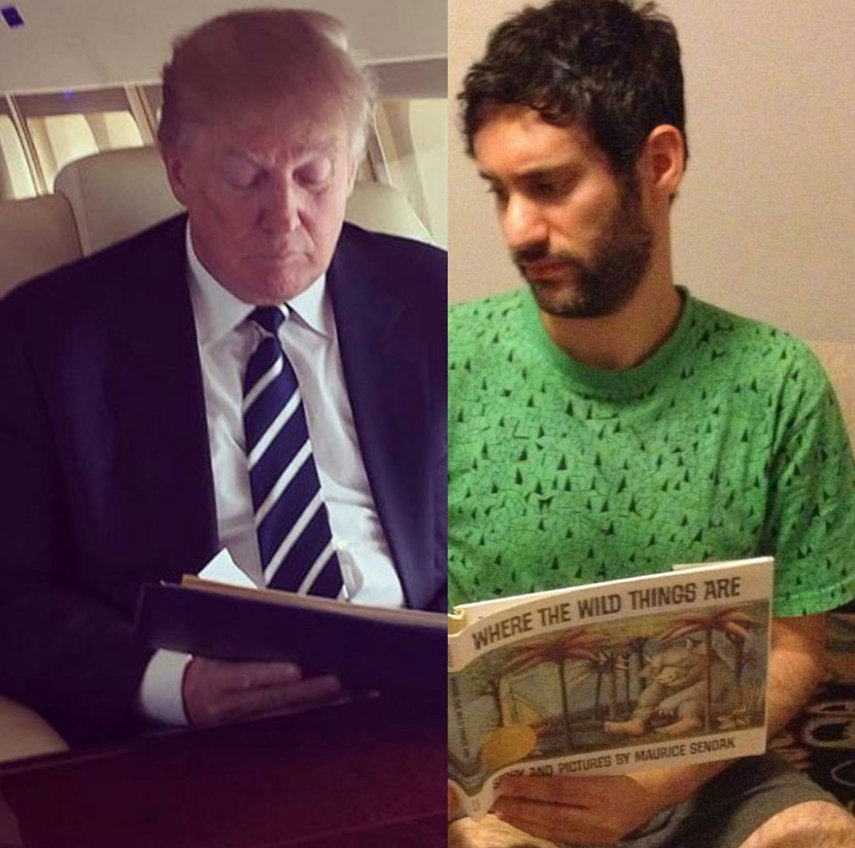 Artista inglês se inclui em fotos postadas por famosos no Instagram 