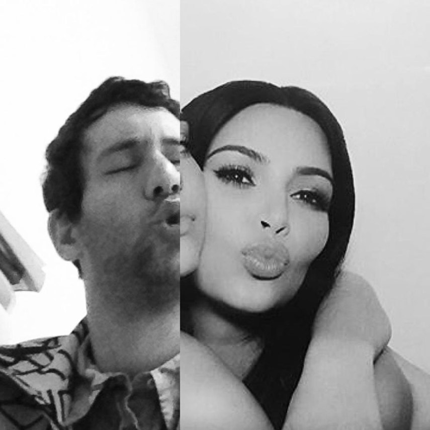 Artista inglês se inclui em fotos postadas por famosos no Instagram 