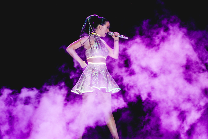 Katy Perry no encerramento do Rock in Rio 2015