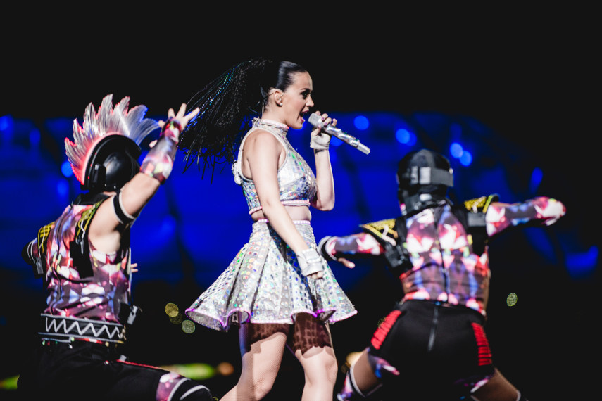 Katy Perry no encerramento do Rock in Rio 2015